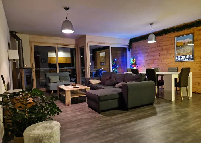 Superbe Avec Piscine Et Sauna Champex-Lac